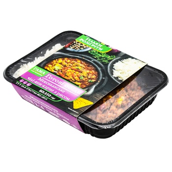 Готовый обед Fresh Sandwiches Мексиканское Чили-Кон-Карне с рисом 350г - купить, цены на КОСМОС - фото 2