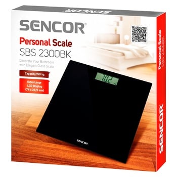 Sencor SBS 2300BK Floor Scales - buy, prices for COSMOS - photo 1