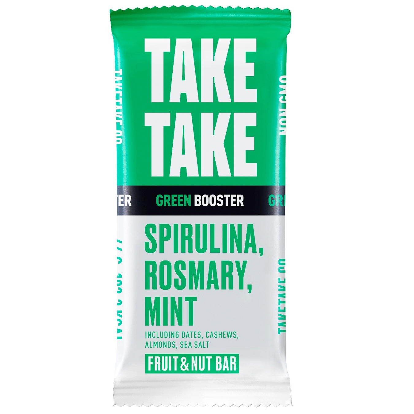 

Батончик Take Take Green Booster Спирулина-розмарин-мята 46г
