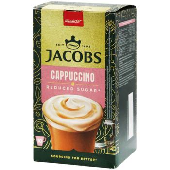 Напій кавовий Jacobs Unsweetened Cappuccino без цукру 14г*10шт