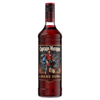 Ром Captain Morgan Dark 40% 0,7л - купить, цены на Метро - фото 1