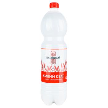 Квас Арсеніївський Живий хлібний 1,5л - купити, ціни на Auchan - фото 1