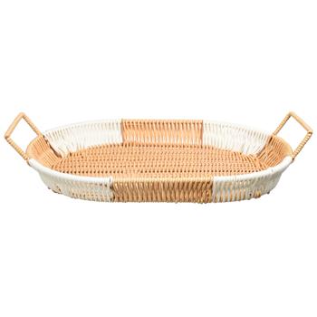 Wicker Fruit Bowl 38*27*4.5cm