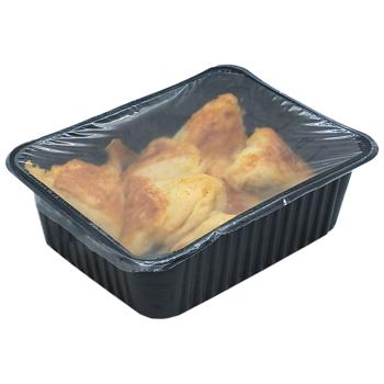 Млинці-трикутники з Куркою та сиром, кг  - купить, цены на Чудо Маркет - фото 1