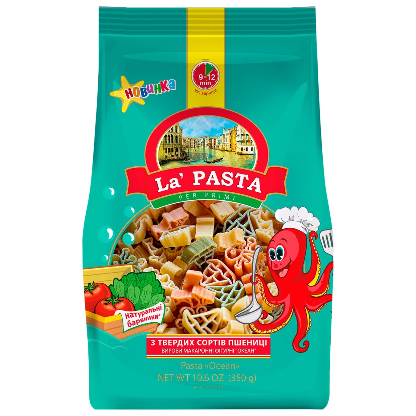 

Макаронные изделия La Pasta Per Primi Океан 350г