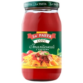 La pasta Per Primi For Pasta Italian With Vegetables Sauce 460g - buy, prices for COSMOS - photo 1