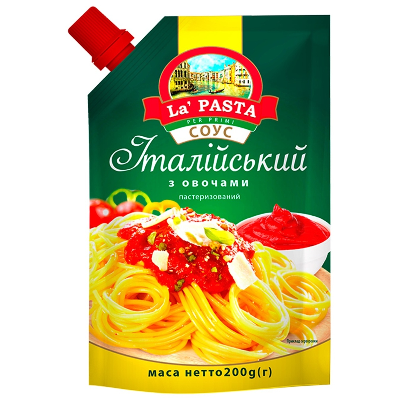 

Соус La Pasta Per Primi Італійський з овочами 200г