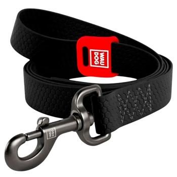 Поводок Waudog Waterproof водостойкий 305см / 25мм черный - купить, цены на MasterZoo - фото 1