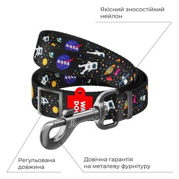 Waudog Nylon Leash 152-183cm/15mm with Nasa Design - buy, prices for MasterZoo - photo 3