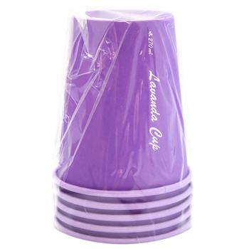 TCM Lavander Paper Cup 5pcs 270ml - buy, prices for Za Raz - photo 2