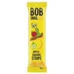 Bob Snail Apple and Banana Stripe Candy 14g