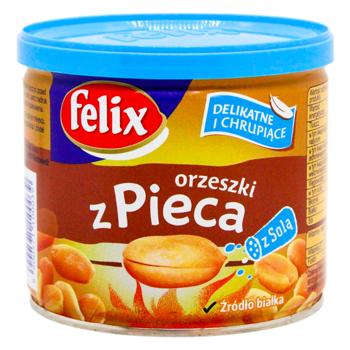 Felix Oven Double Roasted Salted Peanuts 120g - buy, prices for Za Raz - photo 1