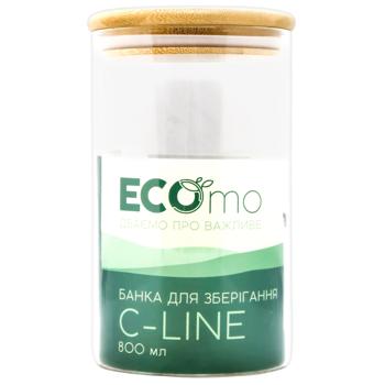 Ecomo C-Line Storage Jar 800ml - buy, prices for METRO - photo 1