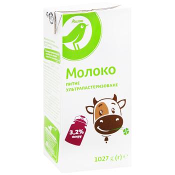 Auchan UHT Milk 3.2% 1027g - buy, prices for Auchan - photo 3