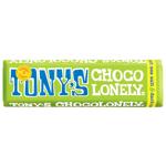 Батончик Tony's из черного шоколада с миндалем и морской солью 47г