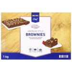 Metro Chef Brownie Frozen Portioned Dessert 1kg