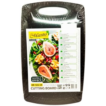 Дошка обробна Maestro 27.5х17см MR-1652-28 пластик - купити, ціни на Восторг - фото 1