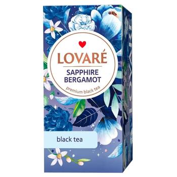 Lovare Sapphire Bergamot Black Tea 2g*24pcs - buy, prices for COSMOS - photo 1