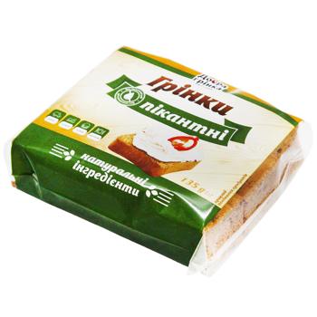 Гренки Добра грінка Пикантные 135г - купить, цены на КОСМОС - фото 1
