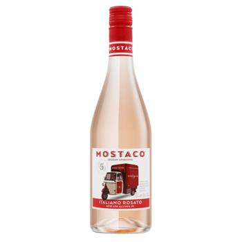 Mostaco Rose Sweet Sparkling Wine Drink 5% 0.75l
