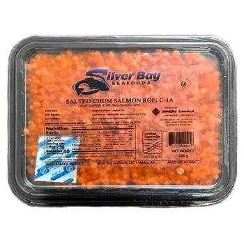 Ікра кети Silver Bay солона свіжоморожена 500г