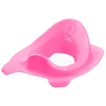 Keeper Comfort Duck Pink Toilet Seat for Children - buy, prices for MegaMarket - photo 1