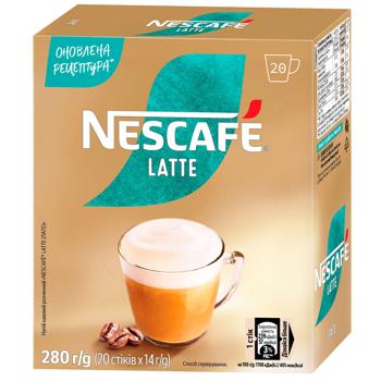 NESCAFÉ® Latte Coffee Drink 14g*20pcs - buy, prices for METRO - photo 1