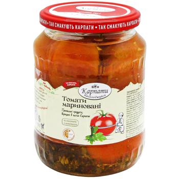Томати Карпати Насолоджуйся мариновані 680г