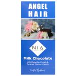 Шоколад молочный Nia Chocolate с фисташковым кремом и пишманием 85г