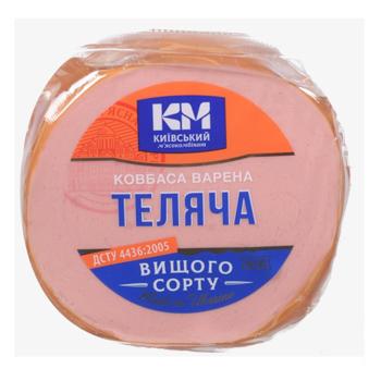 Ковбаса Київський М'ясокомбінат Теляча варена вищий сорт
