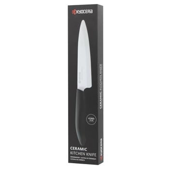 Kyocera FK-130WH Ceramic Knife 13cm White Blade and Black Handle - buy, prices for WINETIME - photo 1