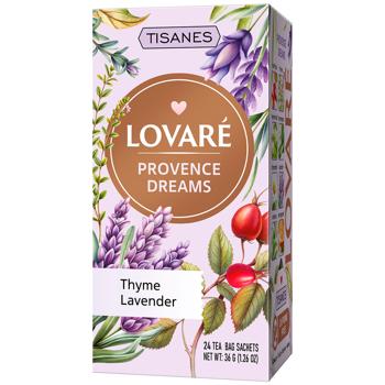 Lovare Provence Dreams Herbal Fruit Tea with Flowers 1.5g*24pcs - buy, prices for - photo 1