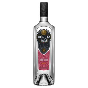 Kozaцьka Rada Classic Vodka 40% 1l - buy, prices for Auchan - photo 1