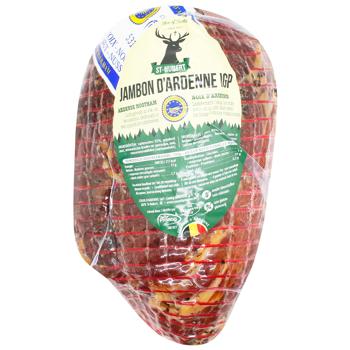 Ветчина St-Hubert Noix d'Ardenne вяленая - купить, цены на WINETIME - фото 1