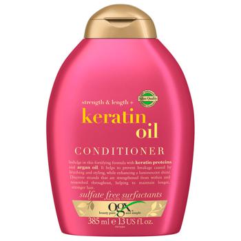 Кондиционер для волос Ogx®Keratin Oil против ломкости с кератиновым маслом 385мл