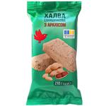 Halva Auchan peanuts 210g Ukraine