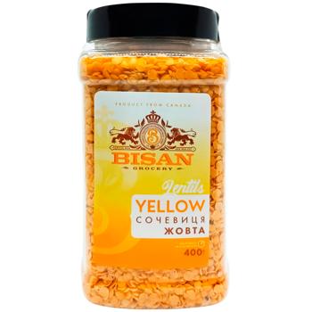 Сочевиця Бісан 400г жовта пл/б - купити, ціни на Cупермаркет "Харків" - фото 1