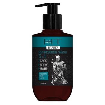 Shower gel Hair trend for shower 500ml Ukraine - buy, prices for Ideal - photo 1