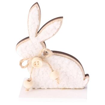Wooden Rabbit Decoration 10cm in Assortment - buy, prices for COSMOS - photo 3
