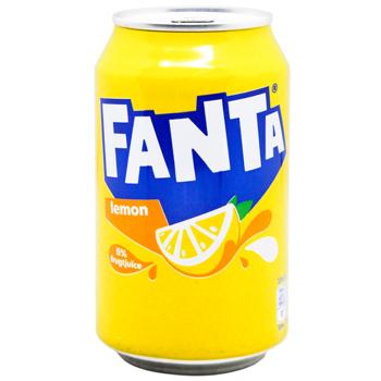 Напій газований Fanta Лимон 0,33л - купити, ціни на Таврія В - фото 1