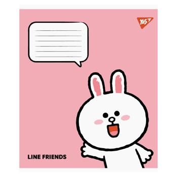 Yes Line Friends Stylish Lined Notebook А5 18 sheets - buy, prices for - photo 6