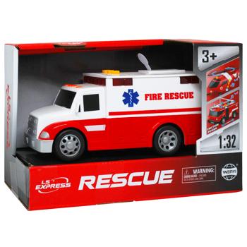 Машина Пожарная охрана WY1109A - купить, цены на КОСМОС - фото 3