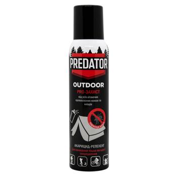 Аэрозоль от укусов комаров и клещей Predator Outdoor 150мл