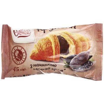 Viva Bene Croissant with Cocoa Cream Filling 45g - buy, prices for Epicentr FOOD - photo 1