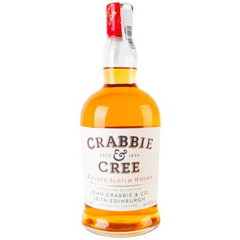 Виски Crabbie&Cree 40% 0,7л