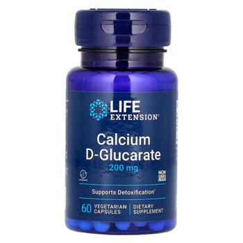 Life Extension Calcium D-Glucarate 200mg 60 capsules