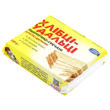 Khlibtsi-Udaltsi dietary wheat-buckwheat crispbread 100g - buy, prices for COSMOS - photo 2