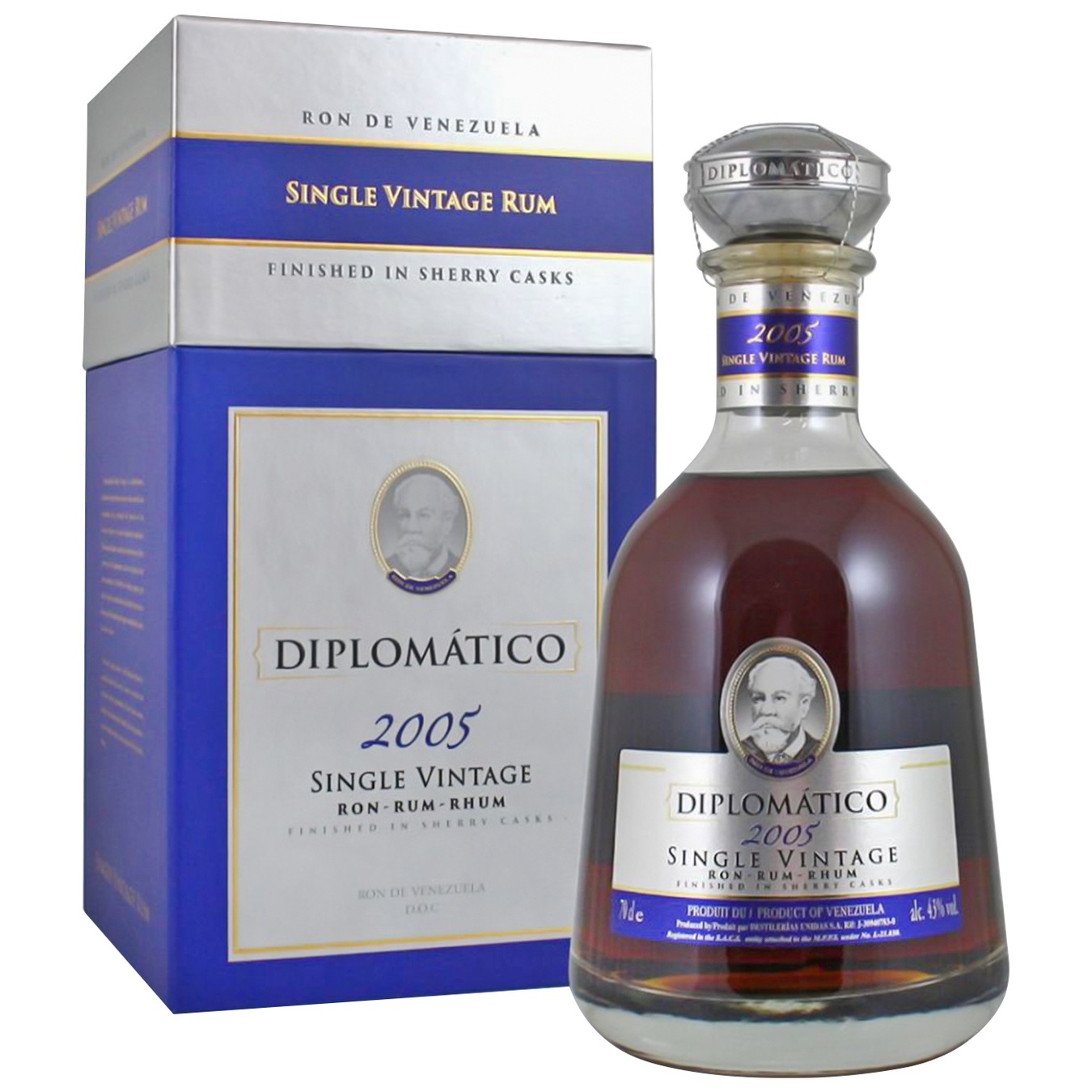 

Ром Diplomatico Single Vintage 43% 0,7л