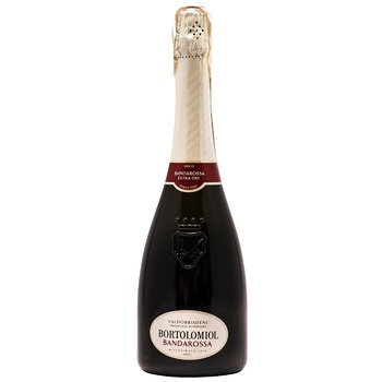 Вино ігристе Bortolomiol 3 л е/сух. біле Bandarossa Jeroboam Valdobbiadene Prosecco - купить, цены на КОСМОС - фото 2