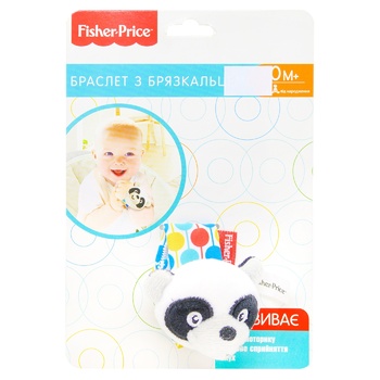 Брязкальце Fisher Price Панда - купити, ціни на МегаМаркет - фото 1